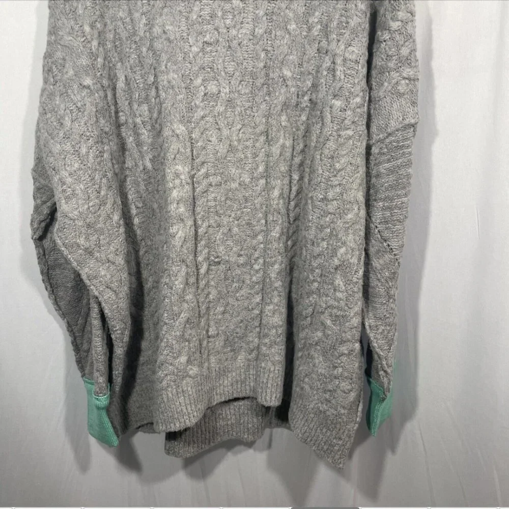NWT $168 Free People Olympia Oversized Colorblock Sweater [ SZ Small ]‎ #q228
